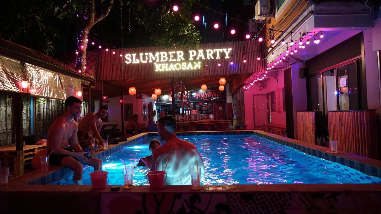 Slumber Party Bangkok Khaosan Ostello Esterno foto